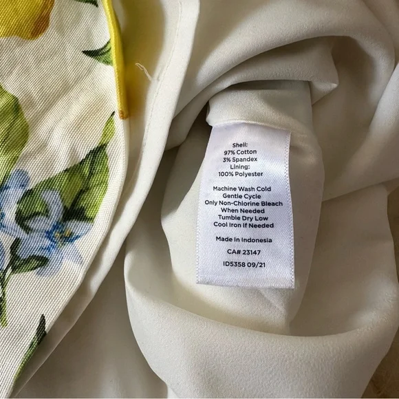 Talbots Lemon Miniskirt - Picture 5 of 6